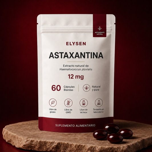 Astaxantina Premium 12 MG | Extracto Natural de Microalgas