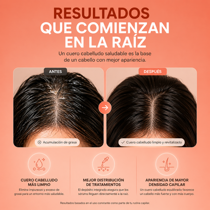ELYSEN Revive™ Cepillo masajeador led rehabilitador capilar