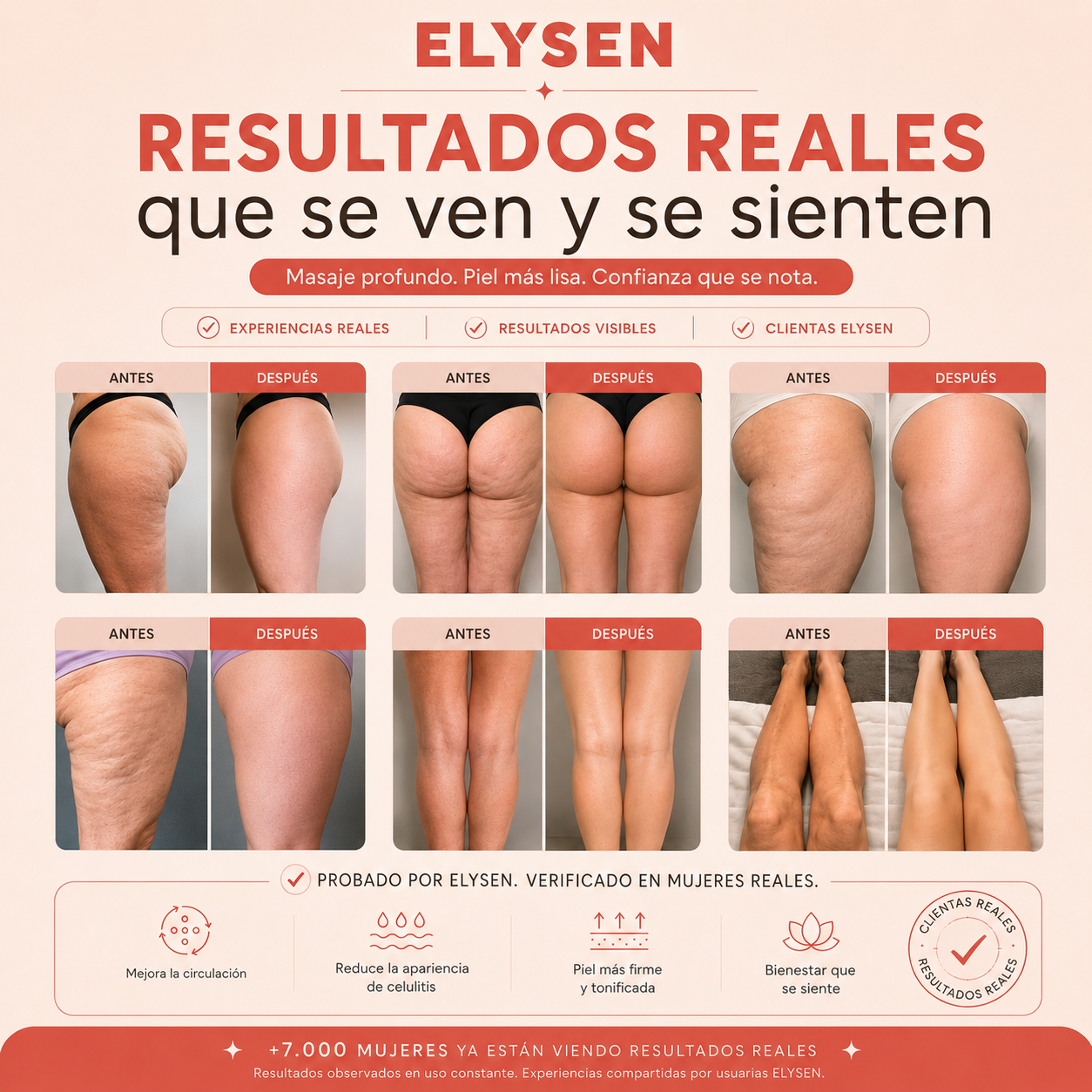 ELYSEN Sculpt&Glow™ | Masajeador Corporal 3 en 1